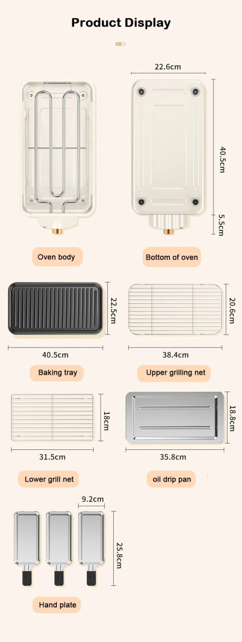 Griglia Elettrica BBQ No Fumo